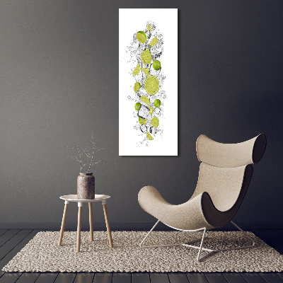 Quadro acrilico verticale Lime
