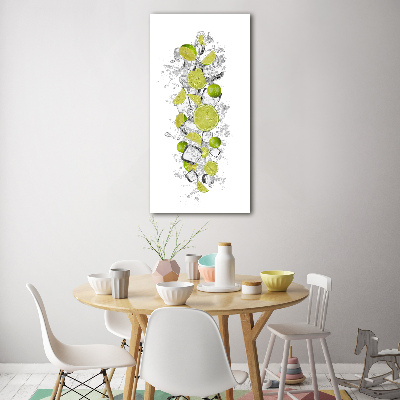Quadro acrilico verticale Lime
