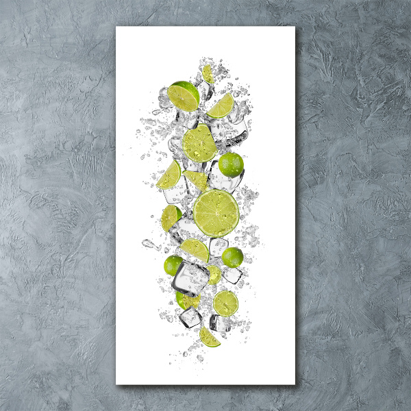 Quadro acrilico verticale Lime