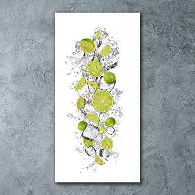 Quadro acrilico verticale Lime