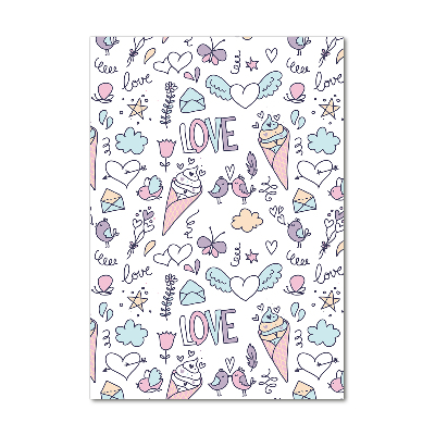 Quadro vetro acrilico verticale Modello veneziano