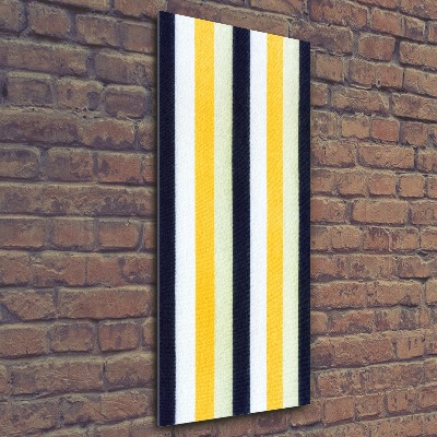 Quadro vetro acrilico verticale Sfondo a righe