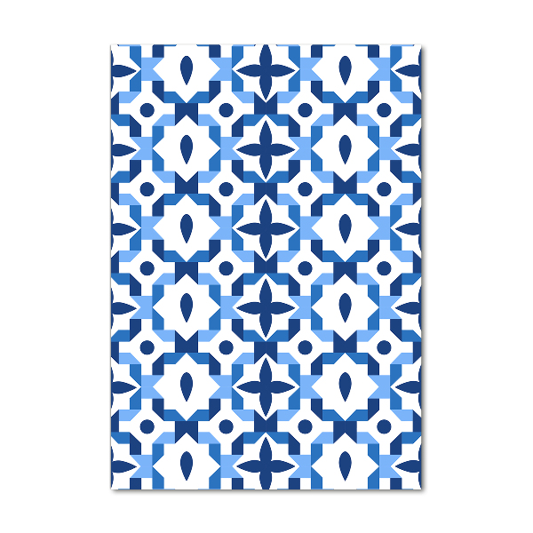 Quadro acrilico verticale Sfondo geometrico