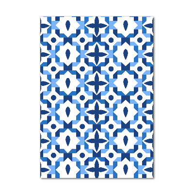 Quadro acrilico verticale Sfondo geometrico