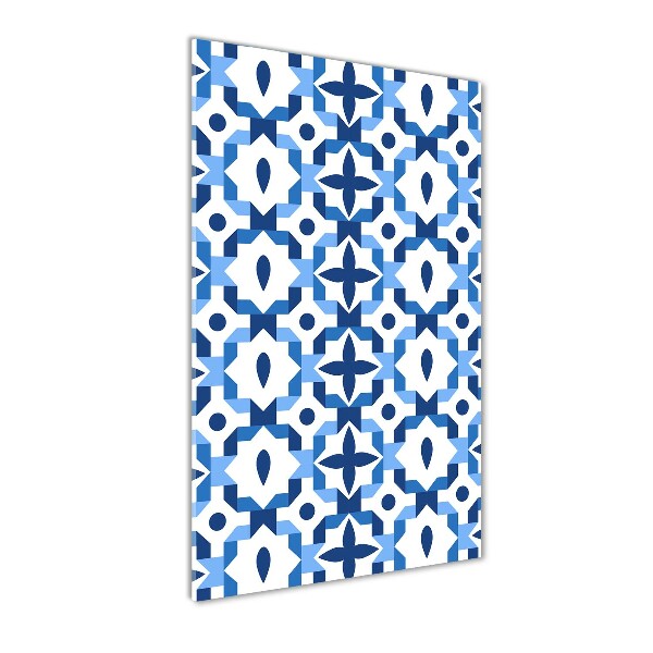 Quadro acrilico verticale Sfondo geometrico