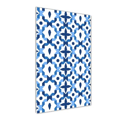 Quadro acrilico verticale Sfondo geometrico