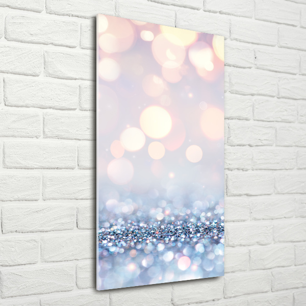 Quadro acrilico verticale Sfondo lucido