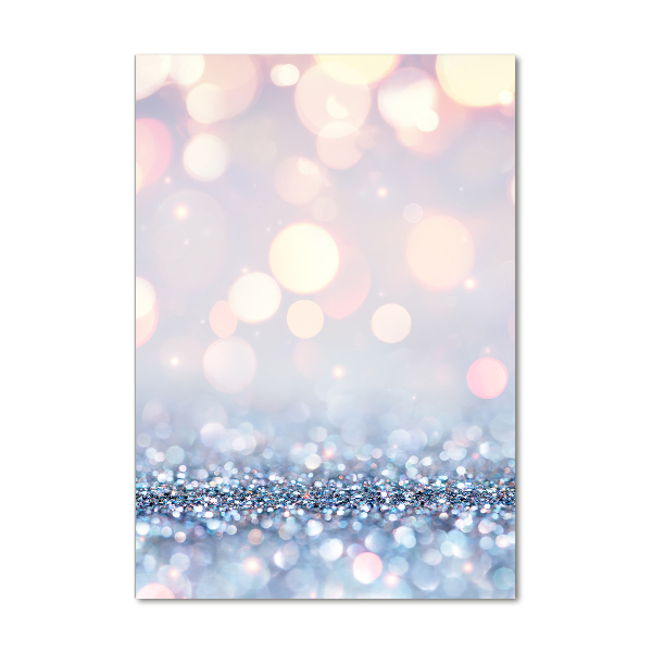 Quadro acrilico verticale Sfondo lucido