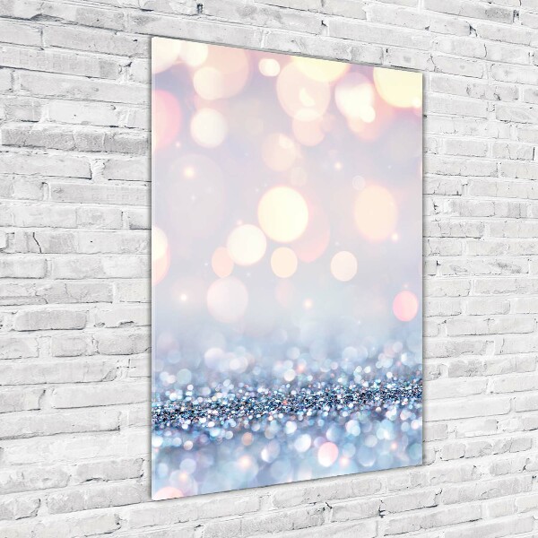 Quadro acrilico verticale Sfondo lucido