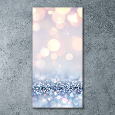 Quadro acrilico verticale Sfondo lucido