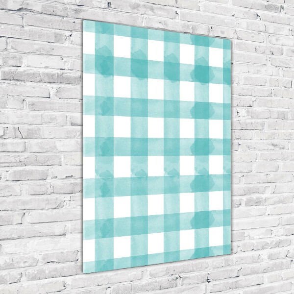 Quadro vetro acrilico verticale A quadri blu