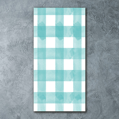 Quadro vetro acrilico verticale A quadri blu