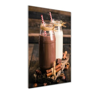 Quadro in vetro acrilico verticale Frappè