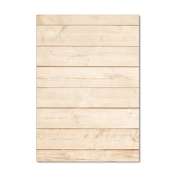 Quadro vetro acrilico verticale Sfondo in legno