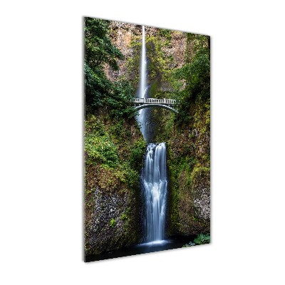 Quadro vetro acrilico verticale Cascata
