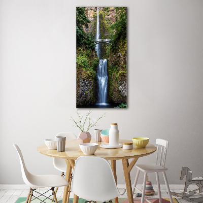 Quadro vetro acrilico verticale Cascata