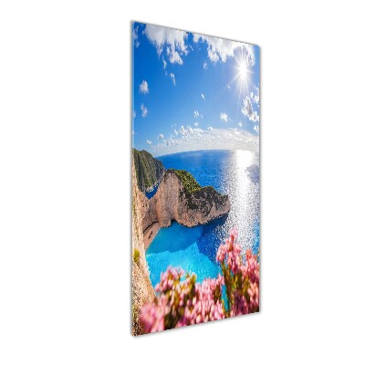 Quadro stampa su vetro acrilico verticale Zante, Grecia
