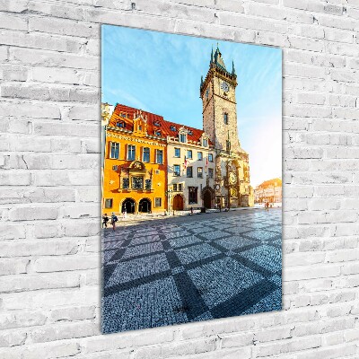 Quadro vetro acrilico verticale Praga, Repubblica Ceca