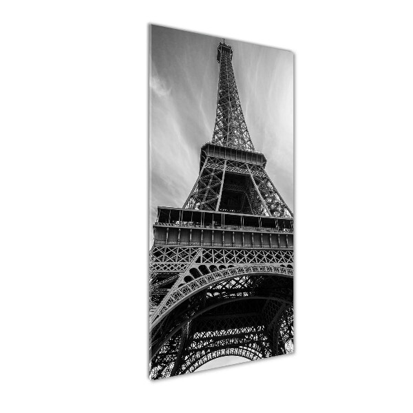 Quadro in vetro acrilico verticale Torre Eiffel Parigi