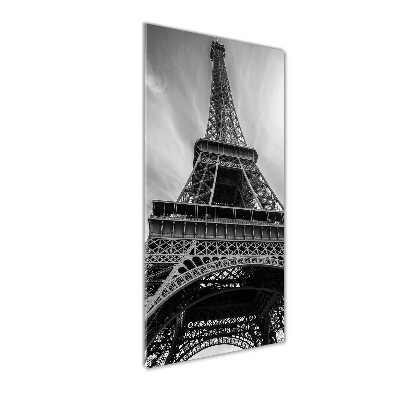 Quadro in vetro acrilico verticale Torre Eiffel Parigi