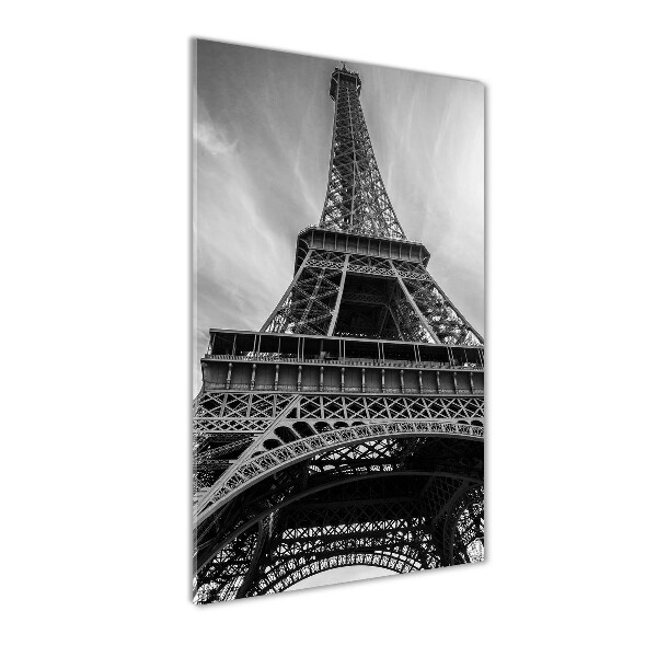 Quadro in vetro acrilico verticale Torre Eiffel Parigi