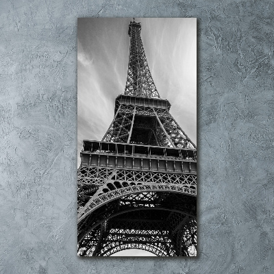 Quadro in vetro acrilico verticale Torre Eiffel Parigi