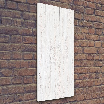 Quadro acrilico verticale Sfondo in legno