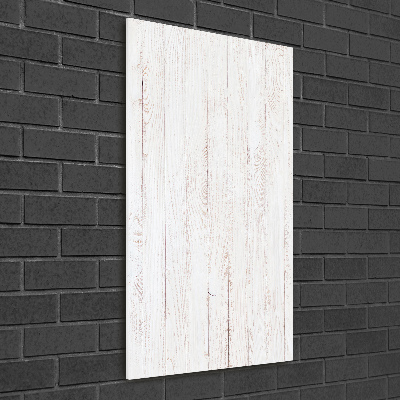 Quadro acrilico verticale Sfondo in legno