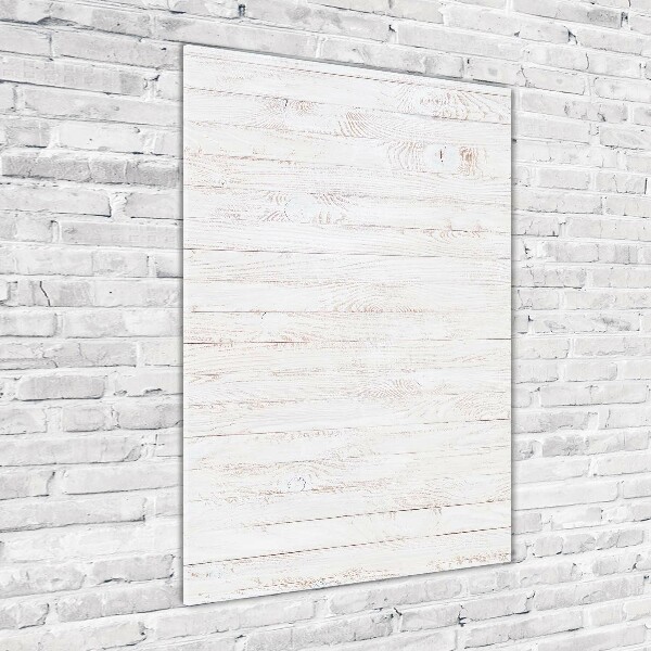Quadro acrilico verticale Sfondo in legno