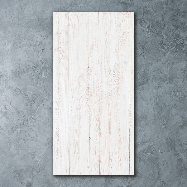 Quadro acrilico verticale Sfondo in legno