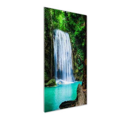 Quadro vetro acrilico verticale Cascata