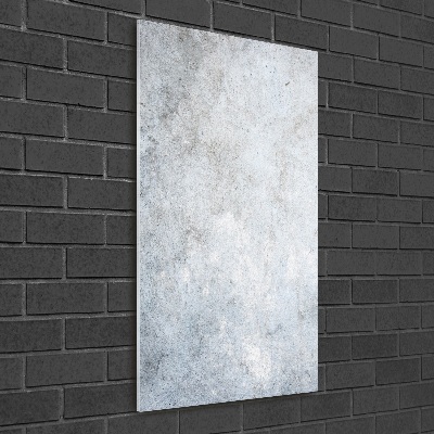 Quadro stampa su vetro acrilico verticale Sfondo in cemento