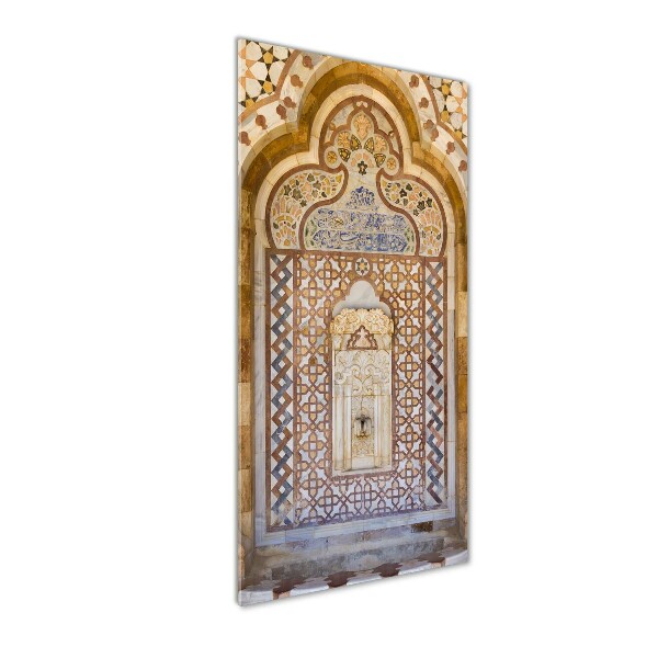 Quadro stampa su vetro acrilico verticale Palazzo libanese