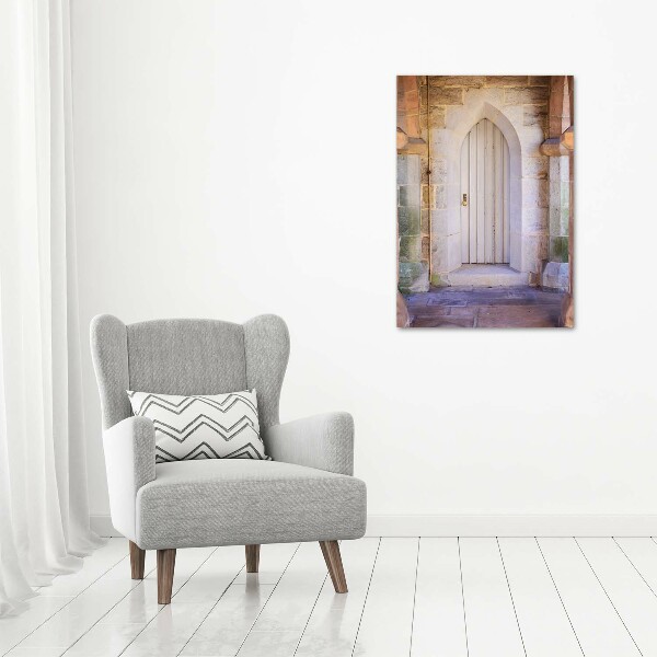 Quadro in vetro acrilico verticale La porta dei sogni