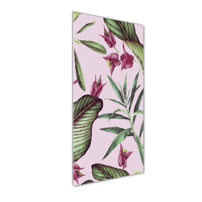 Quadro vetro acrilico verticale Modello hawaiano
