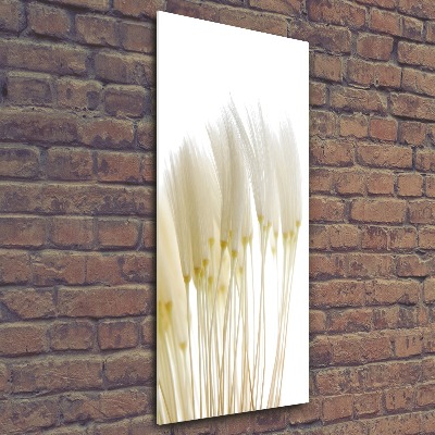 Quadro acrilico verticale Semi di tarassaco