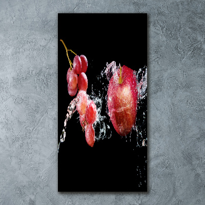 Quadro stampa su vetro acrilico verticale Frutta