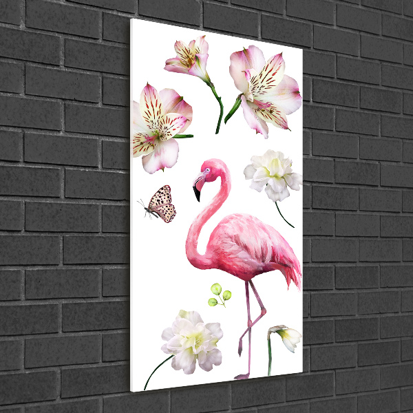 Quadro vetro acrilico verticale Collezione tropicale