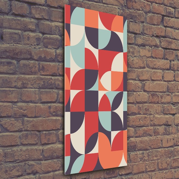 Quadro vetro acrilico verticale Sfondo astratto