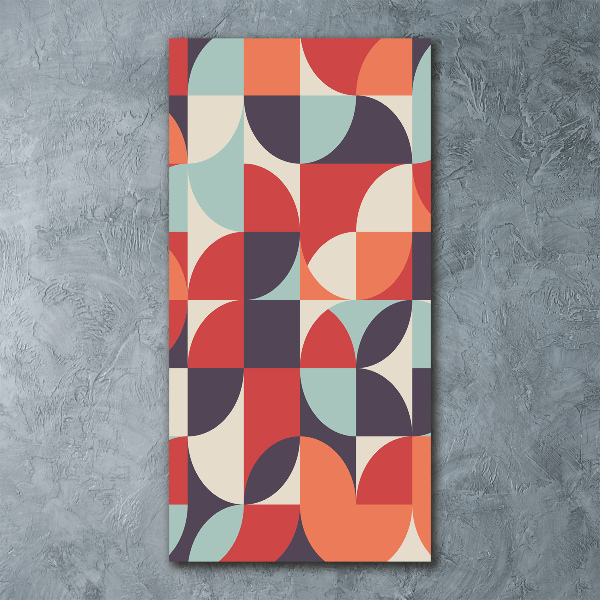 Quadro vetro acrilico verticale Sfondo astratto