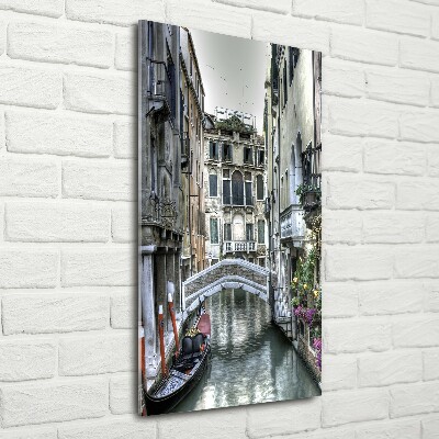 Quadro stampa su vetro acrilico verticale Venezia, Italia