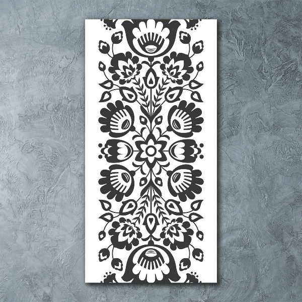 Quadro stampa su vetro acrilico verticale Modello popolare