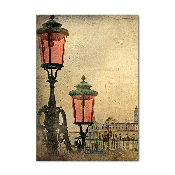 Quadro in vetro acrilico verticale Venezia, Italia