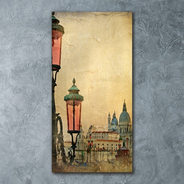 Quadro in vetro acrilico verticale Venezia, Italia