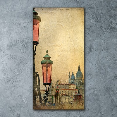 Quadro in vetro acrilico verticale Venezia, Italia