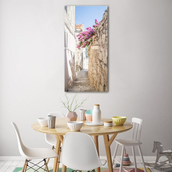 Quadro acrilico verticale Korčula, Croazia