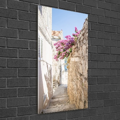 Quadro acrilico verticale Korčula, Croazia