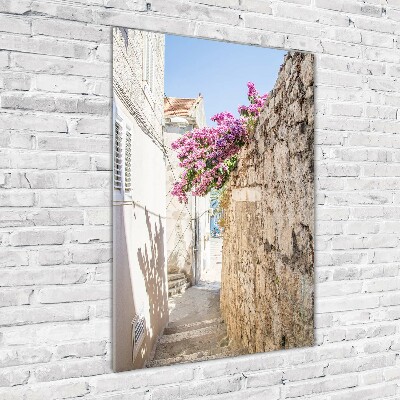Quadro acrilico verticale Korčula, Croazia
