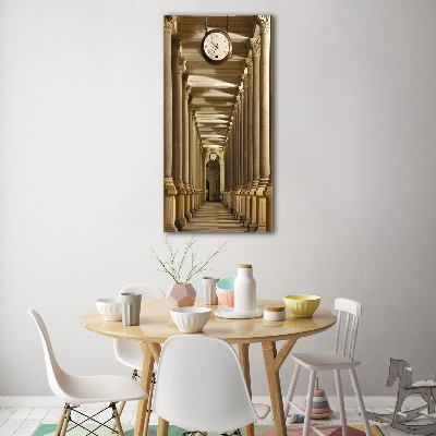 Quadro vetro acrilico verticale Colonnato del mercato