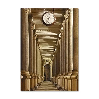 Quadro vetro acrilico verticale Colonnato del mercato